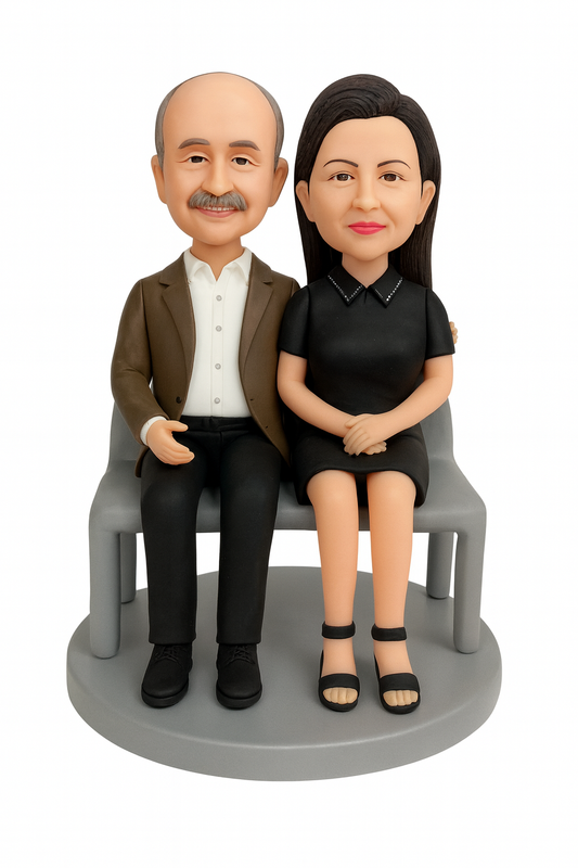 Custom Mini Clone – Duo Handmade Bobblehead